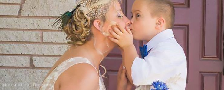 Britta and her brother, Evan