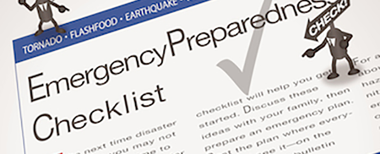 emergency preparedness checklist