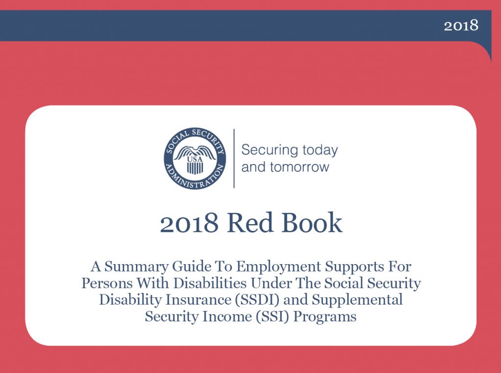 Cover image of the 2018 Social Security Administration Red Book.